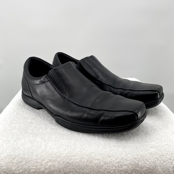 Cole Haan Men\'s Black Slip-On Square Toe Dress Loafers Size 10.5 main image 9